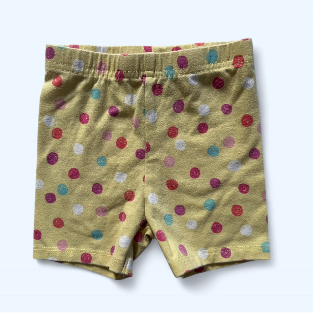 Garanimals Polka Dot Shorts in Yellow Girls Size 18 Months